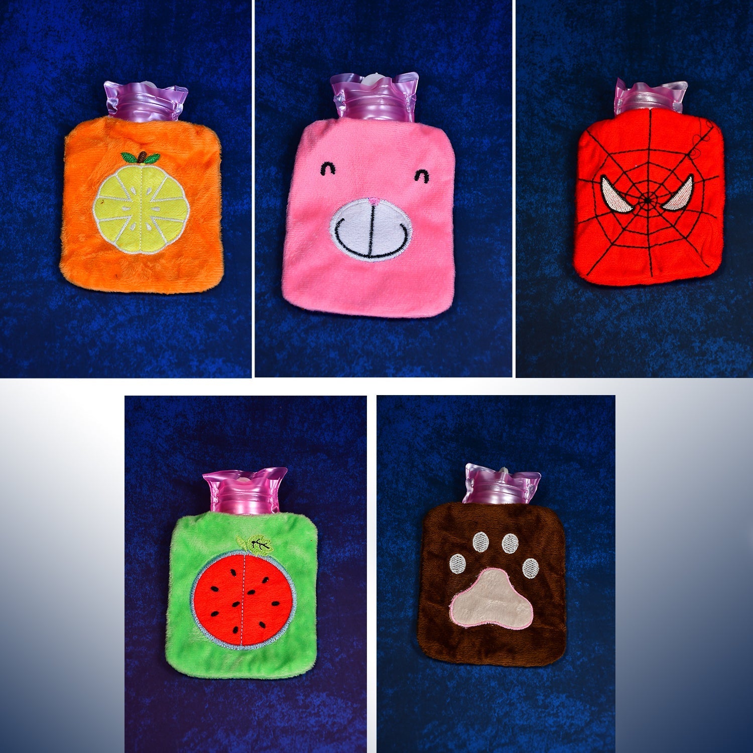 Mini 1pc Mix design hot water bag for pain relief. Mini 1pc Mix design hot water bag for pain relief.